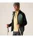 Mens Andreson Hybrid Jacket Dark Forest Green Black Regatta-1