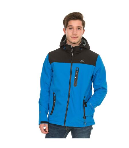 Veste Softshell Imperméable Hebron Homme Bleu Vif Trespass