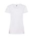 T-shirts Manches Courtes Femmes Blanc Fruit Of The Loom-2