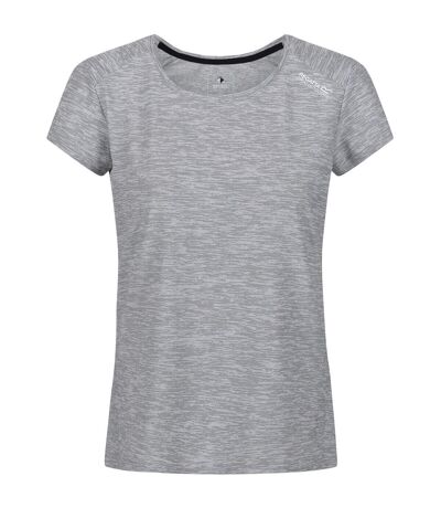 Regatta Womens/Ladies Limonite V T-Shirt (Cyberspace Grey) - UTRG6699