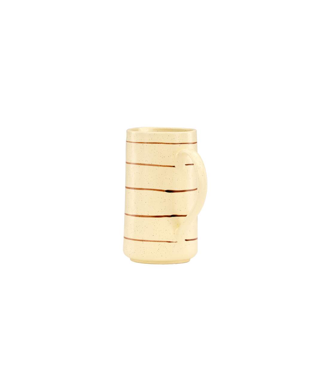 Pichet Moucheté en Porcelaine Kutie 22cm Beige-2