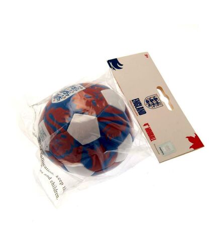England FA - Mini ballon de foot mou (Rouge / blanc / bleu) (Taille unique) - UTTA7164