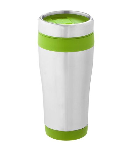 Bullet Elwood Insulated Tumbler (Pack of 2) (Silver/Lime Green) (6.9 x 3.3 inches) - UTPF2466