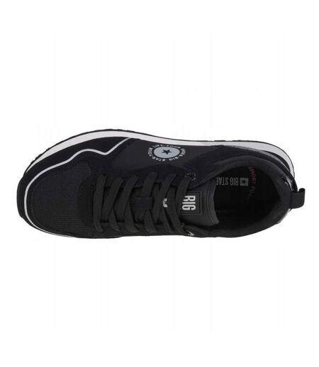Baskets Motif/style Logo Femme Noir Big Star