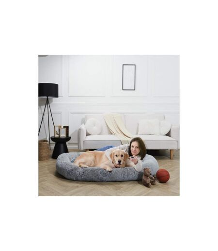 Panier de Couchage XXL Chien 150cm Gris