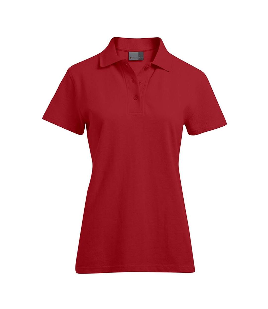Polo Superior Femme Rouge Feu Promodoro-1