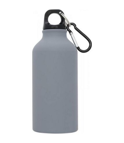 Bullet Oregon Matte Sport Bottle With Carabiner (Gray) (One Size) - UTPF2996