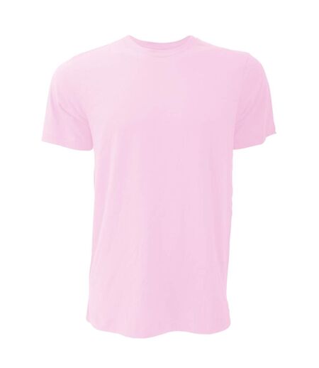 Canvas T-shirt Jersey Hommes Rose Clair Bella + Canvas