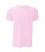 Canvas T-shirt Jersey Hommes Rose Clair Bella + Canvas-2