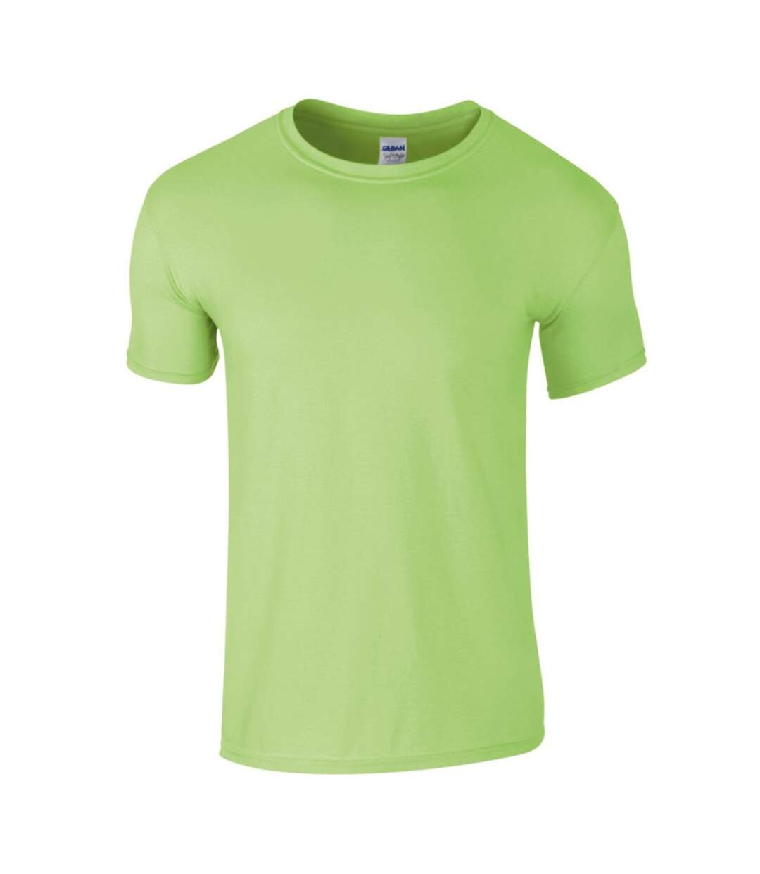 T-shirt Softstyle Homme Vert Clair Gildan-1