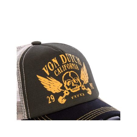 Casquette Trucker Filet Crew Bleu Vondutch