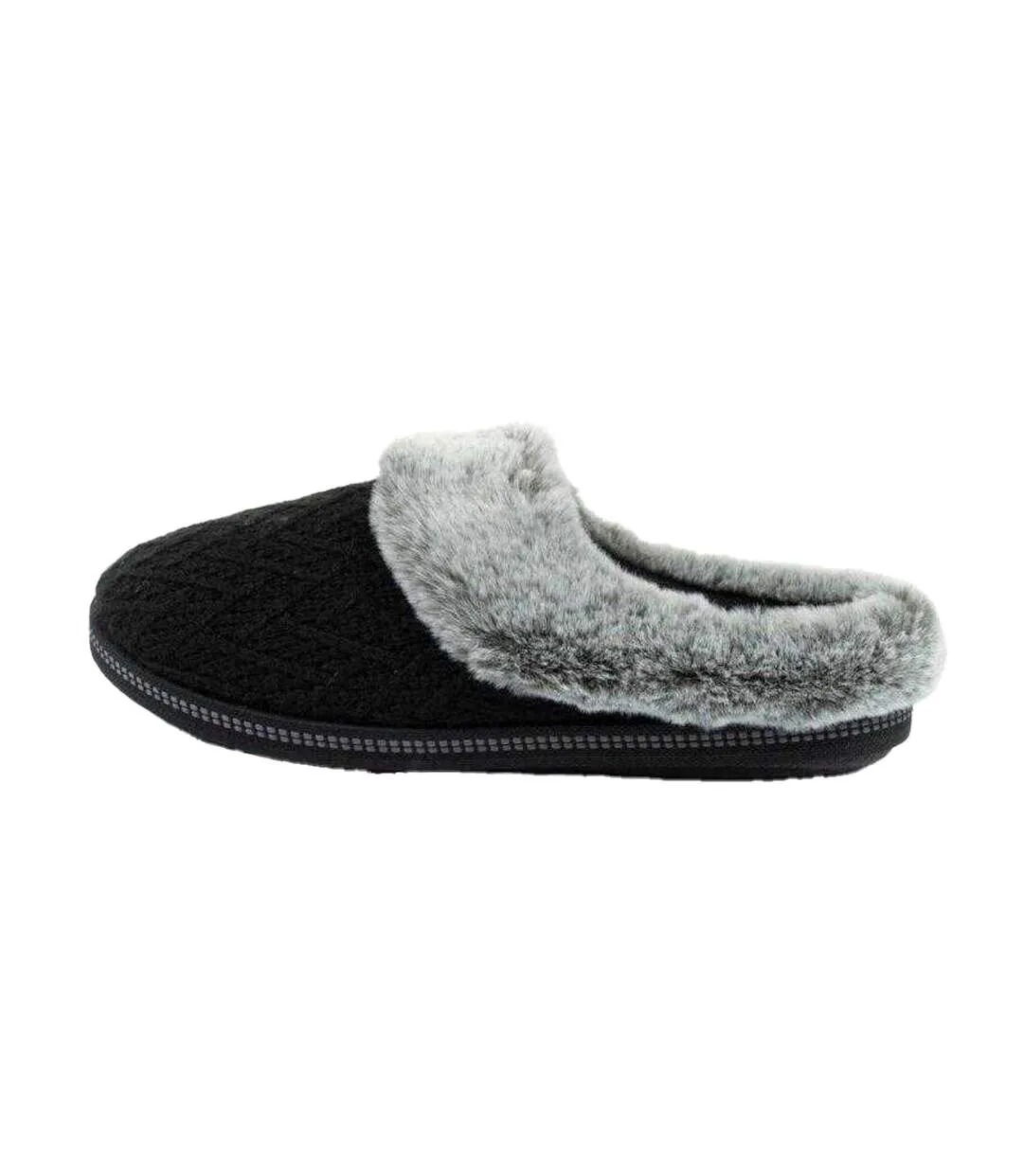 Chaussons Cozy Campfire Femme Noir Skechers-3