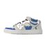Mens Floating Arrow Suede Trainers White Silver Off White-3