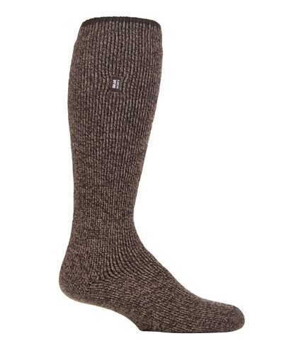 Mens Outdoor Knee High Thermal Merino Wool Socks for Winter