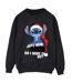 Disney Pull-over Lilo & Stitch Just How Good - Femme/Femme (Noir) - UTBI23177-1