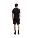T-shirt Dikerd Homme Noir Hugo-3