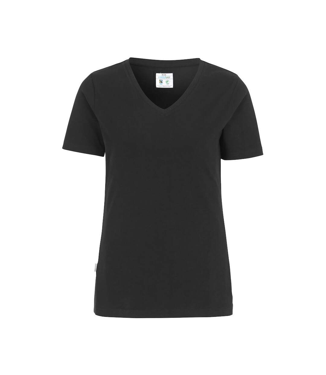 T-shirt femme noir Cottover-1