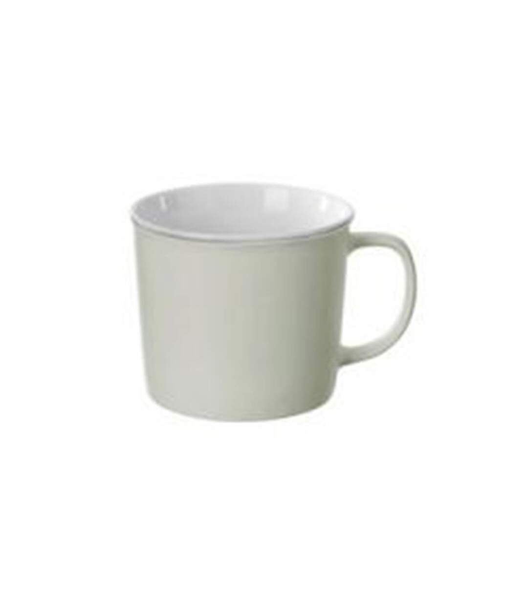 Lot de 6 Mugs en Porcelaine Nature 38cl Menthe-2
