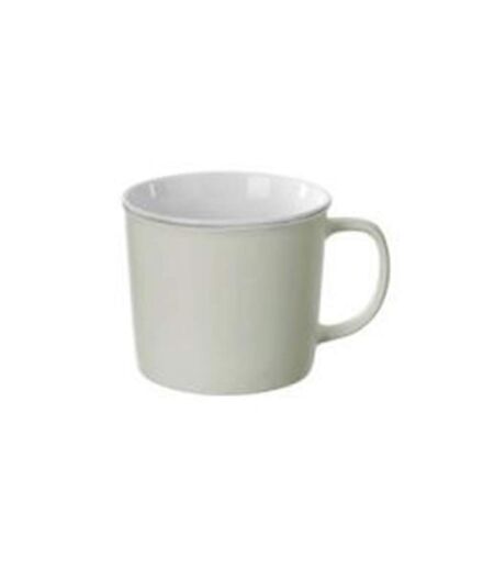 Lot de 6 Mugs en Porcelaine Nature 38cl Menthe