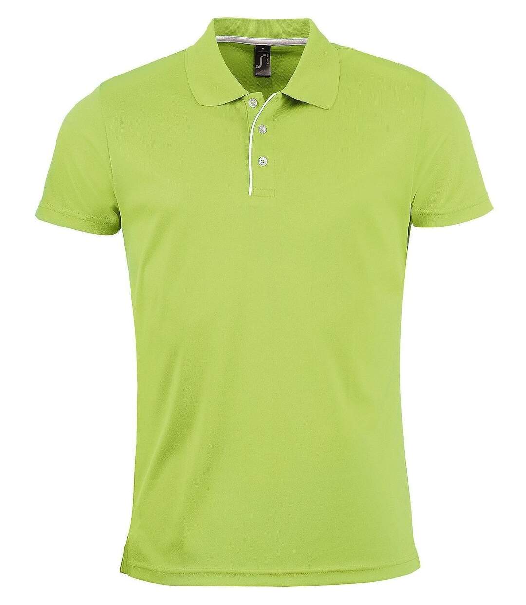 Polo sport performer - Homme - 01180 - vert lime