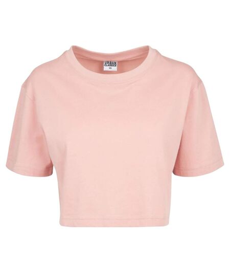 T-shirt Court Femme Rose Clair Urban Classics