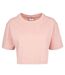 T-shirt Court Femme Rose Clair Urban Classics-2