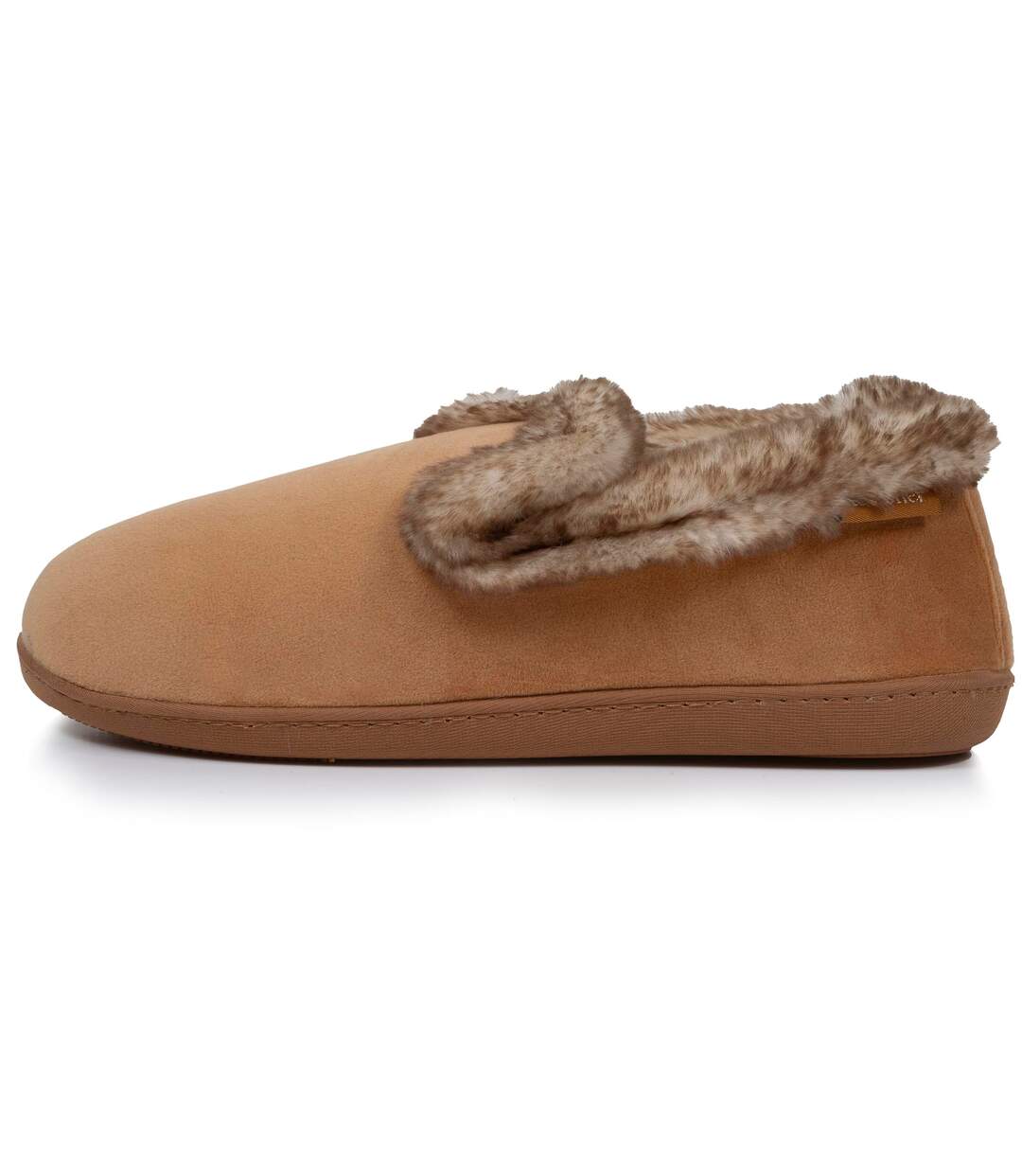 Isotoner Chaussons charentaises femme semelle ergonomique confort, chauds-4