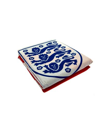 England FA - Ensemble Parure de lit LIONS (Blanc / Rouge / Bleu) - UTTA9983
