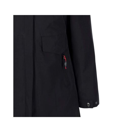Womens/ladies Modesty Tp75 Waterproof Jacket Black Trespass