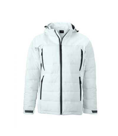 Veste matelassée Homme anorak ski / neige - JN1050 - blanc