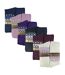 6 Pairs Ladies Wool Bed Socks Turnover Top Thermal Fairisle Winter-2