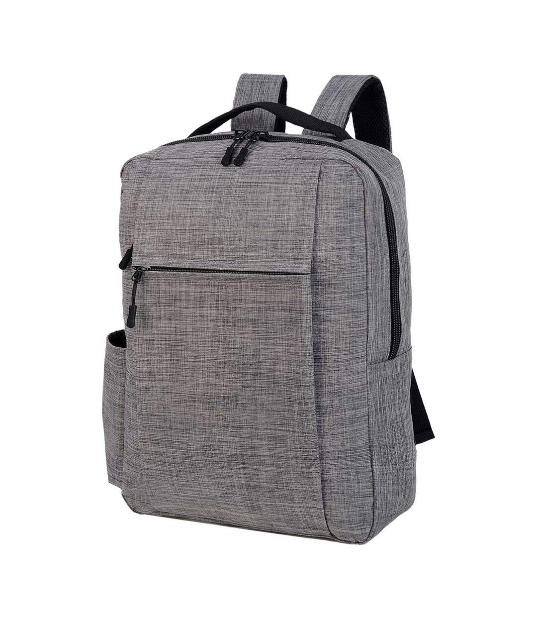 Sembach Basic Laptop Backpack One Size Grey Melange Shugon-1