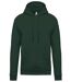 Sweat-shirt à capuche - Unisexe - K476 - vert forêt-2