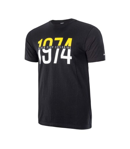 T-shirt Manches Courtes Rolic Homme Noir Hi-Tec