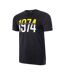 T-shirt Manches Courtes Rolic Homme Noir Hi-Tec-3