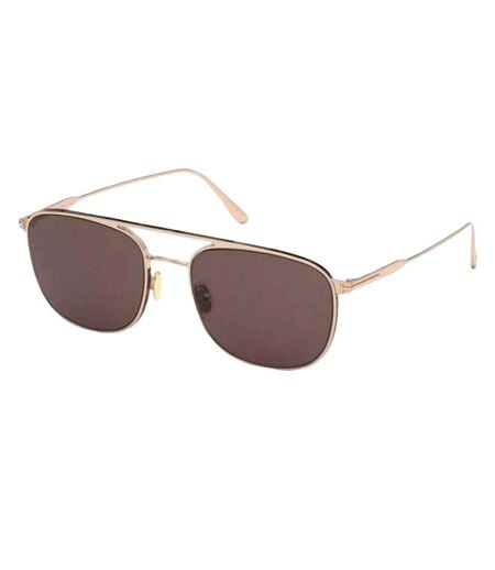 Lunettes De Soleil Motif Brillant Jake Homme Taille Unique Marron Rose Doré Tom Ford