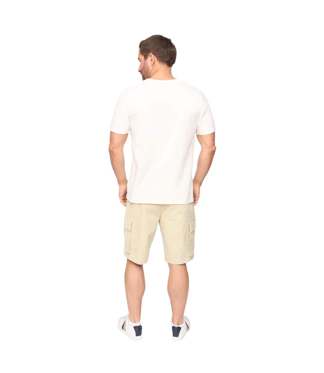 T-shirt Sandico Homme Blanc Cassé Bewley & Ritch-3