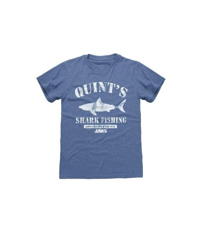 Jaws - T-shirt QUINTS - Adulte (Bleu) - UTHE577