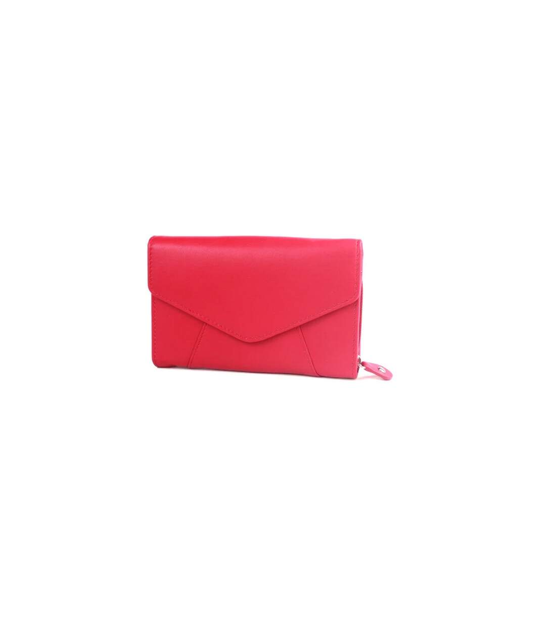 Camille Envelope Leather Purse One Size Watermelon Eastern Counties Leather-1