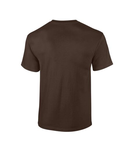 T-shirt Adulte Chocolat Foncé Gildan