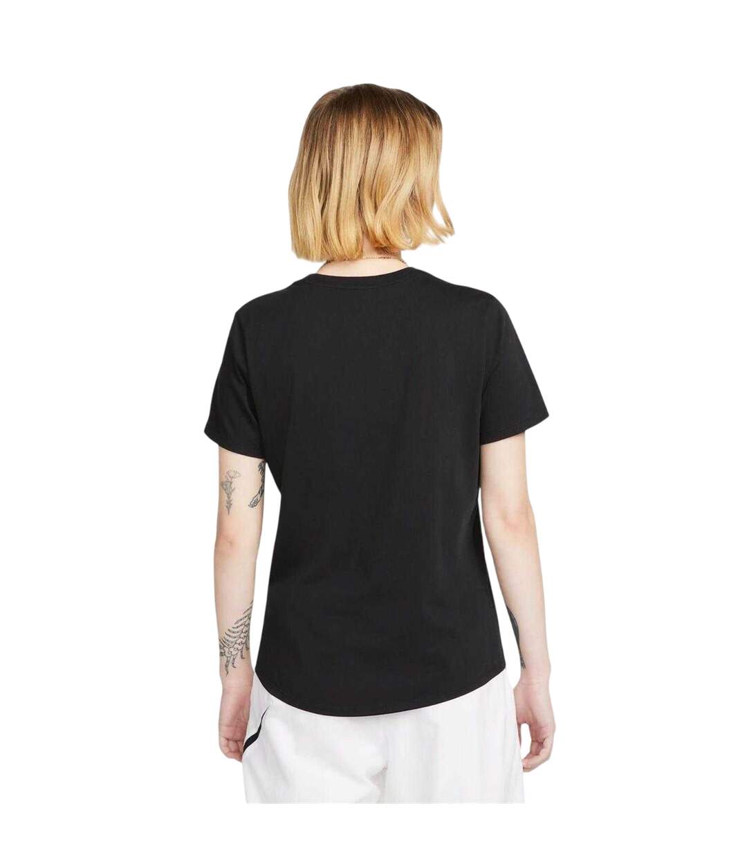 T-shirt Club Femme Noir Nike-2