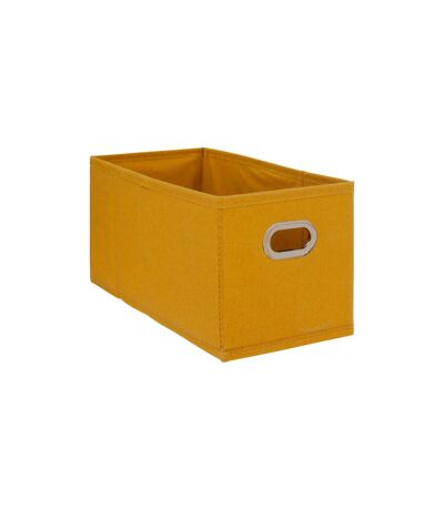 Boîte de Rangement Pliable Premium 15x31cm Moutarde