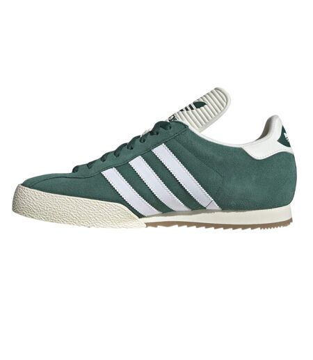 Baskets  Homme Vert Blanc Samba