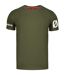 T-shirt Tsh02 Homme Vert Ozoshi-1