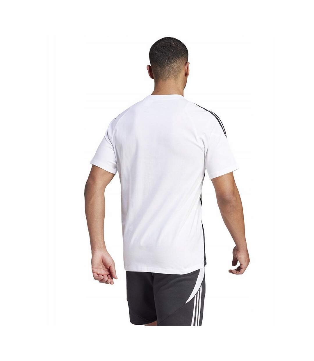 T-shirt Tiro Sweat Homme Blanc Adidas-3