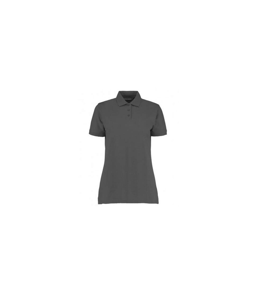 Polo à manches courtes  klassic superwash pour femme gris graphite Kustom Kit