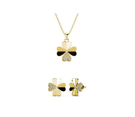 Parures Clover Petal - Cristal d'Autriche