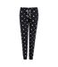 Bas De Pyjama Femme Bleu Marine Blanc SF Women-2