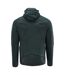 Mens Customised Hooded Fleece Jacket Forest Green Mascot-2
