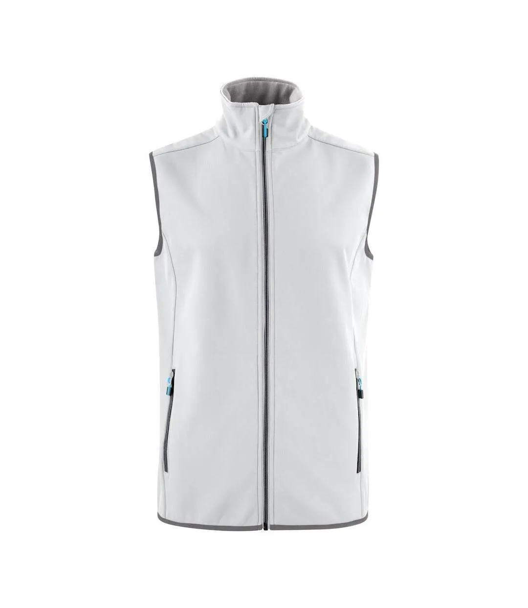 Veste Sans Manches Trial Homme Blanc Printer-1